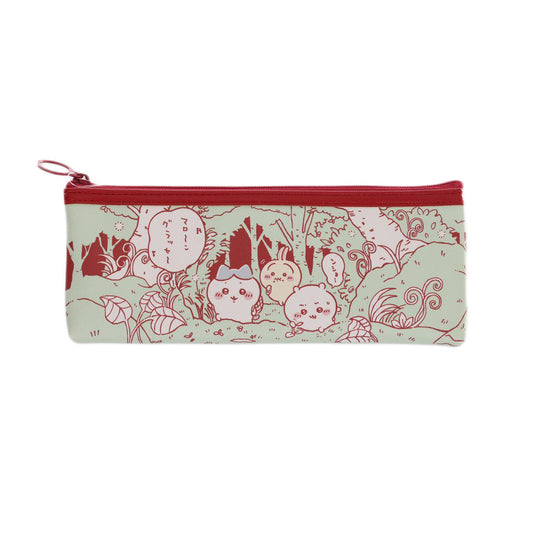 SUN-STAR Chiikawa Pen Case - Comic Green  (34g)