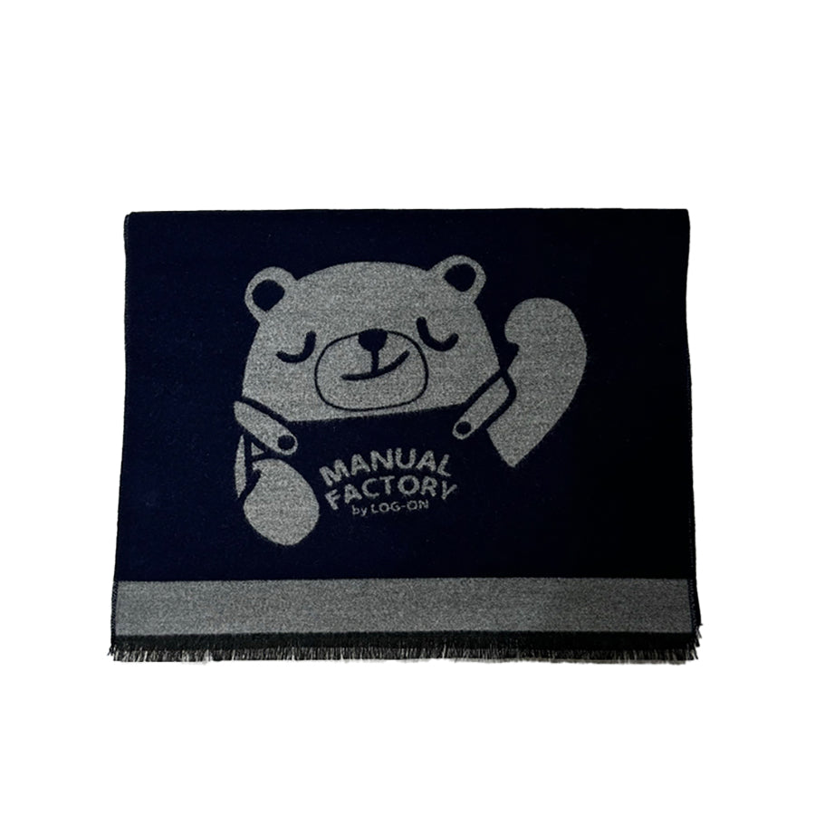 LOG-ON Remix LO X JW Scarf - Navy – LOG-ON (Corporate Program)