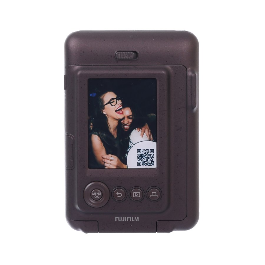 FUJIFILM instax mini LiPlay Camera Deep Bronze