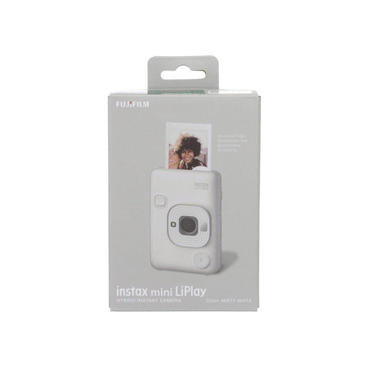 FUJIFILM instax mini LiPlay Camera Misty White
