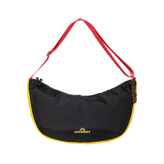 DOUGHNUT F24 Croissant You-Niverse Crossbody Bag-Black