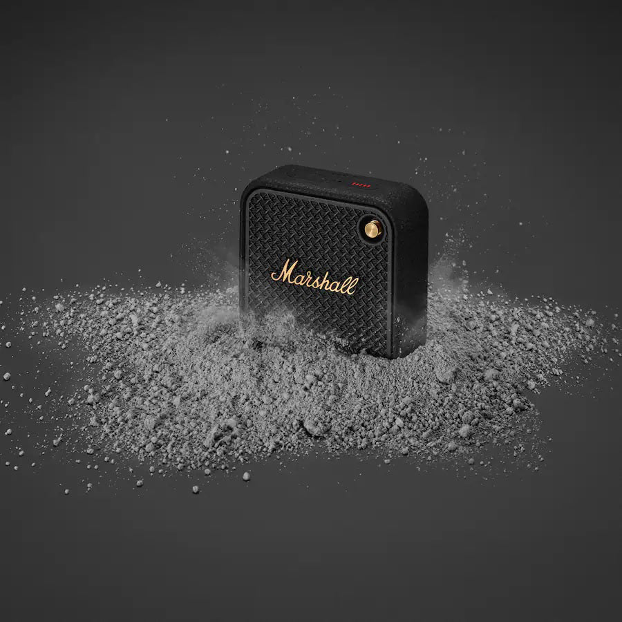 MARSHALL WILLEN II Portable Speaker Black&Brass