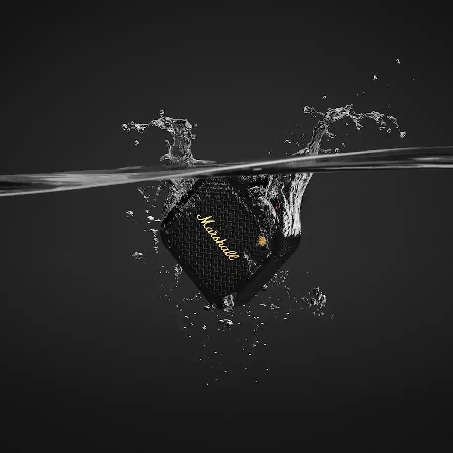 MARSHALL WILLEN II Portable Speaker Black&Brass