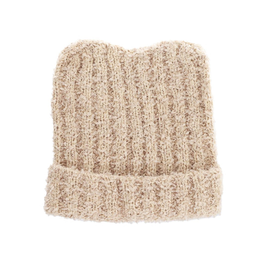 CROSSPLUS Cat Ear Knit Hat-Beige  (113g)