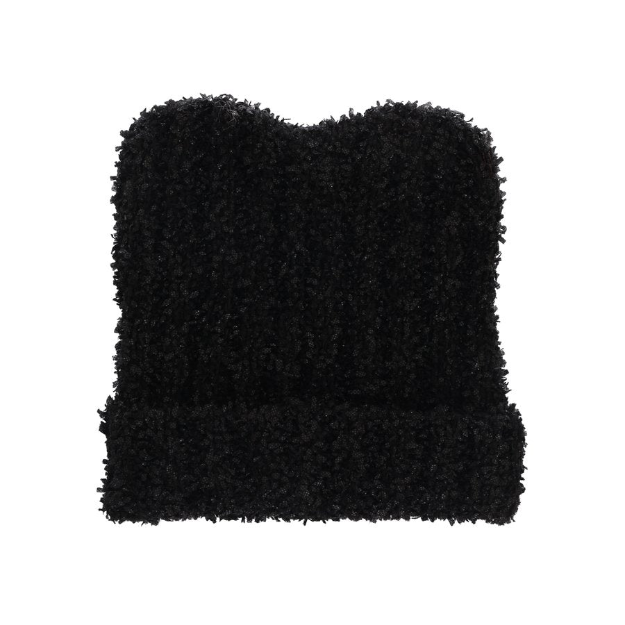 CROSSPLUS Cat Ear Knit Hat-Black  (113g)