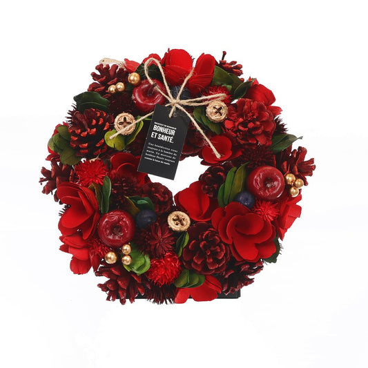 PASEO Xmas Wreath (M) Red (240g)