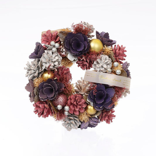 PASEO Bonheur Wreath (M) Purple (270g)