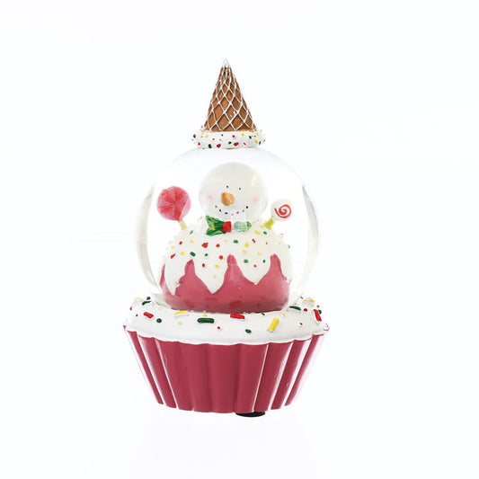 ART PRINT APJ - Cupcake Snow Globe (Snowman B) (350g)