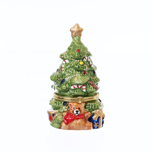 ART PRINT APJ Hinge Box - Xmas Tree Green (400g)