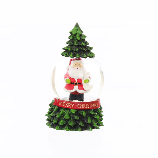 ART PRINT APJ - Snow Globe (Santa In Tree) (350g)