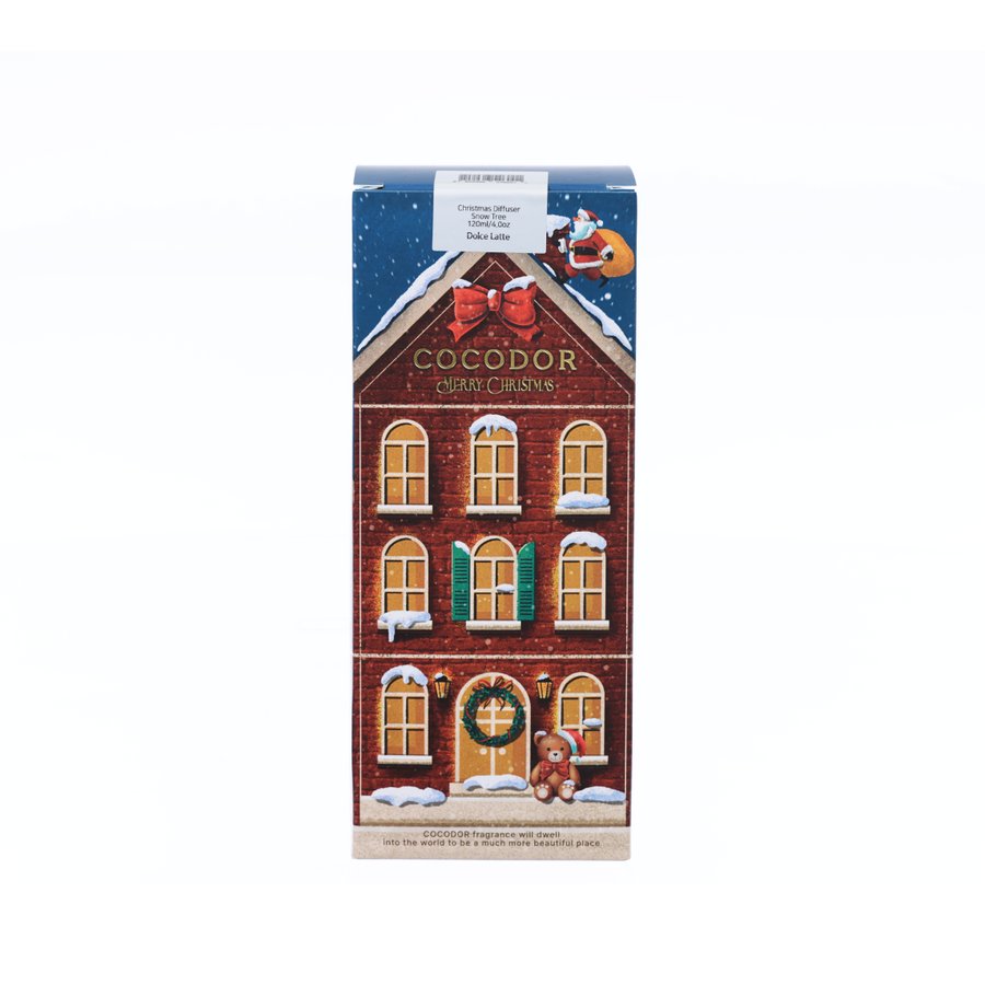 COCOD'OR Christmas Diffuser Snow Tree - Dolce Latte  (120mL)