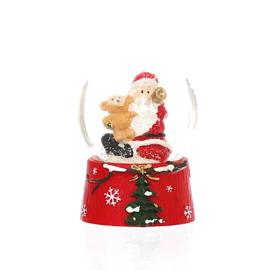 MARKS Snow Globe Ssanta Claus Bear (117g)