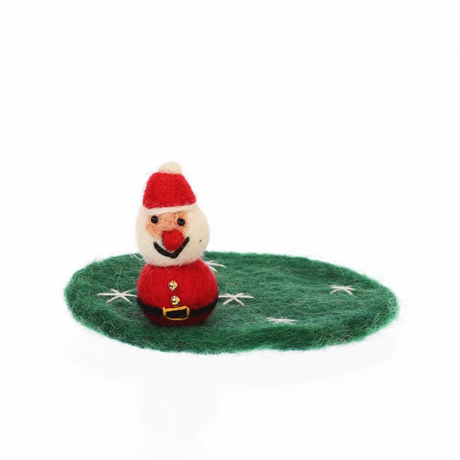 MARKS Felt Coastersanta Claus (10g)