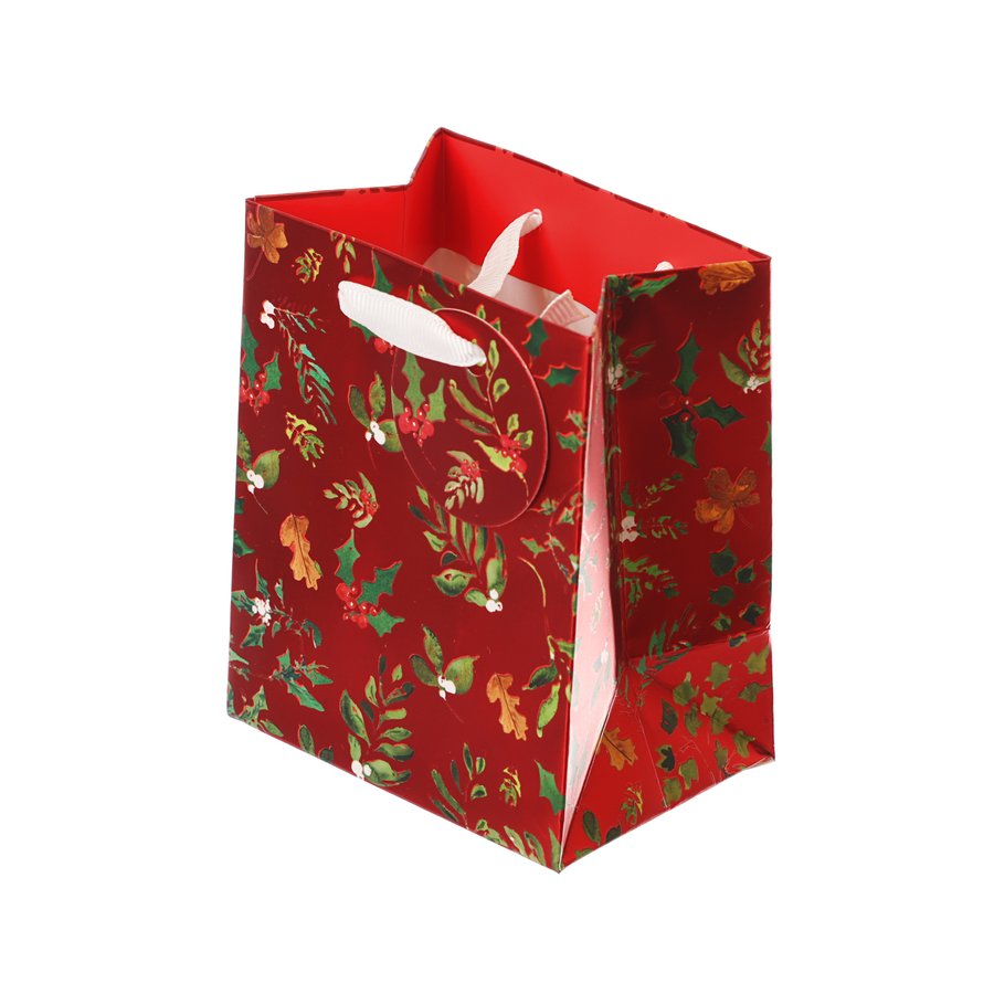 GLICK Xmas Paper Bag S - Foliage