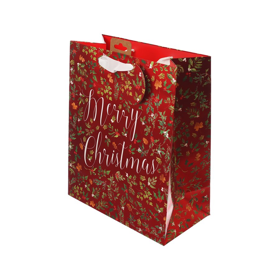 GLICK Xmas Paper Bag L - Foliage