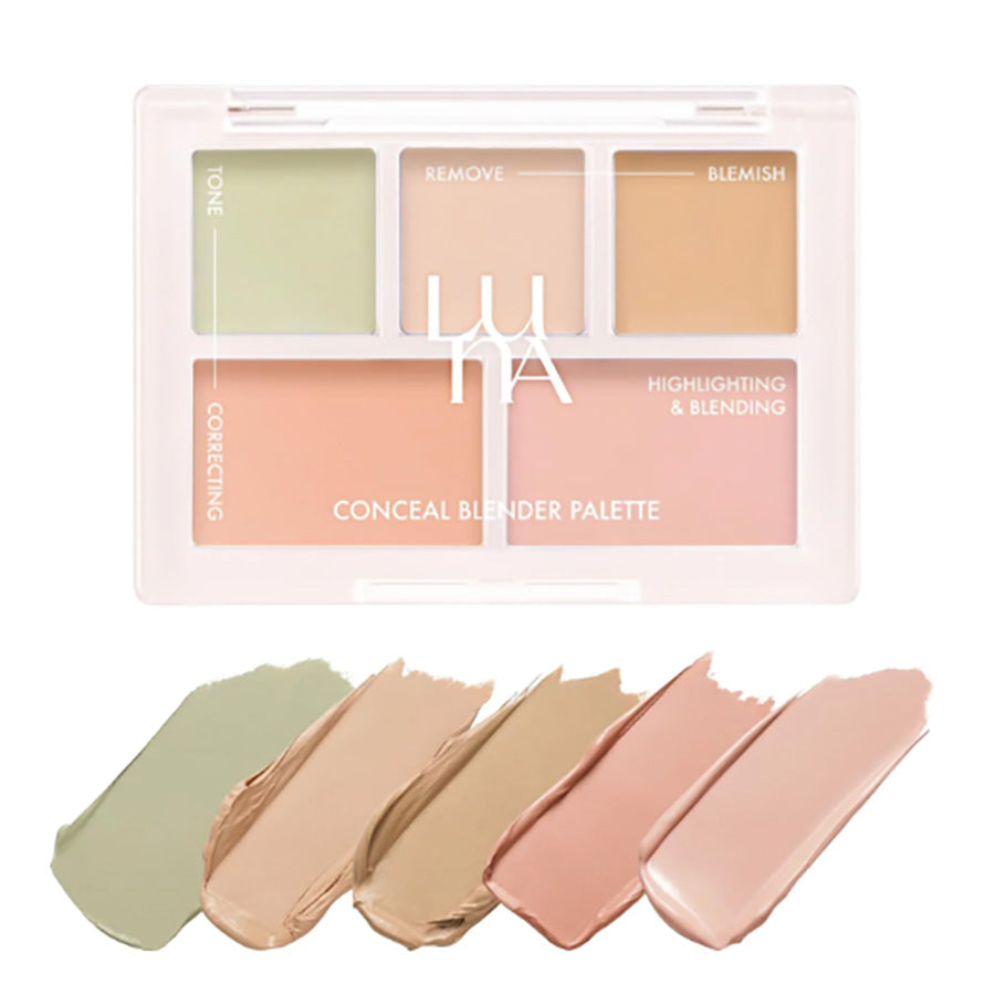 LUNA LUNA CONCEAL BLENDER PALETTE 01 CLEAR COVER  (6g)