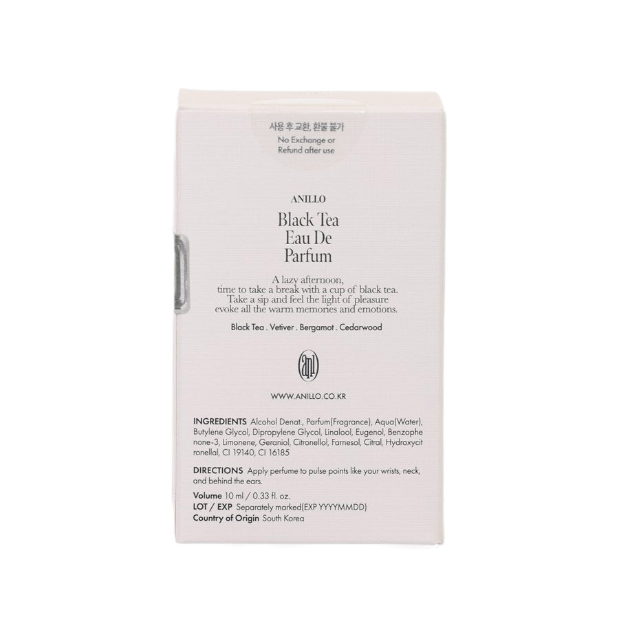 ANILLO Anillo Black Tea Eau De Parfum 10Ml  (10mL)