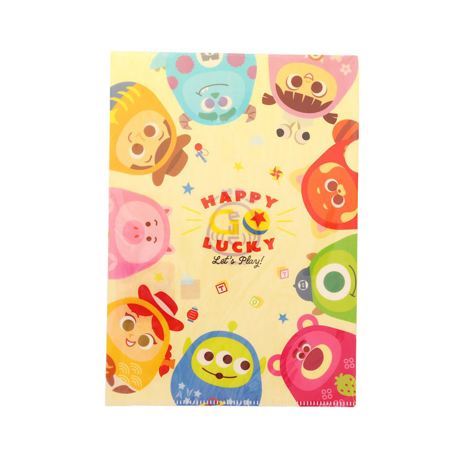 VLFUN Pixar Daruma - A4 Folder (Yellow)