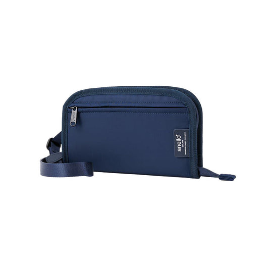 ANELLO Cosmic Pouch Wallet-Navy  (170g)