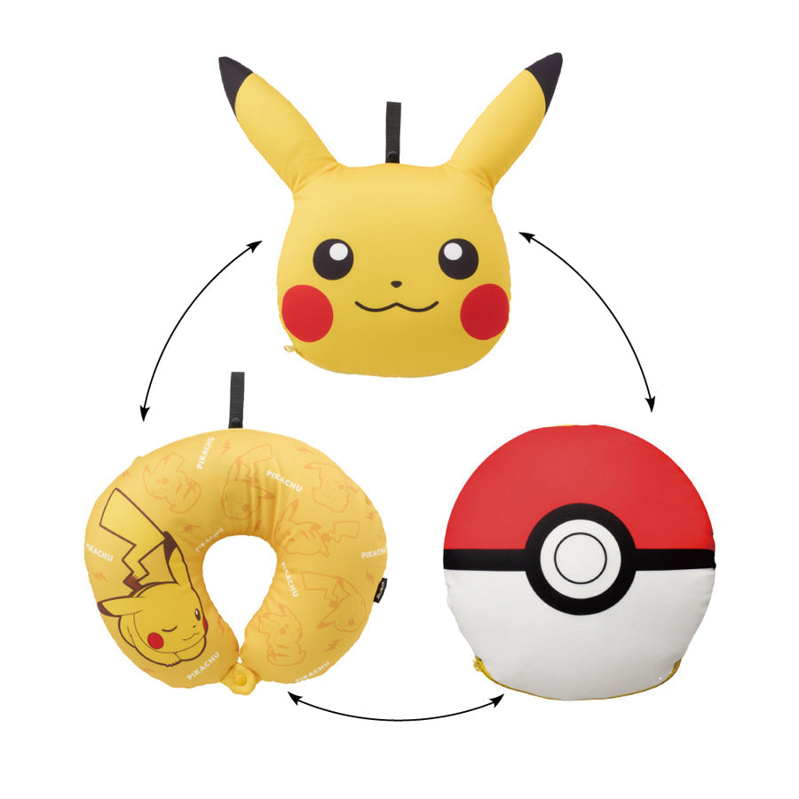 GOWELL GOWELL PIKACHU 3WAY PILLOW  (226g)