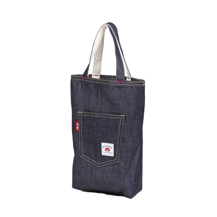BETTY SMITH Outter Pocket Tote Navy