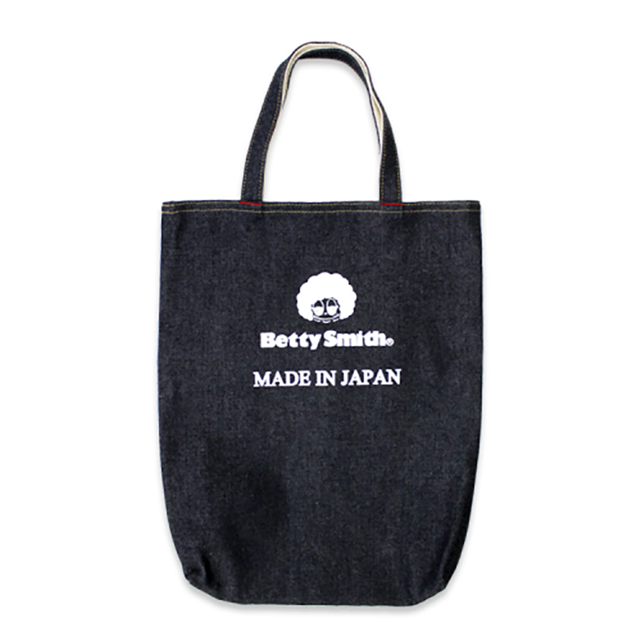 BETTY SMITH A4 Denim Tote Navy