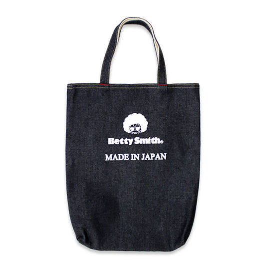 BETTY SMITH A4 Denim Tote Navy