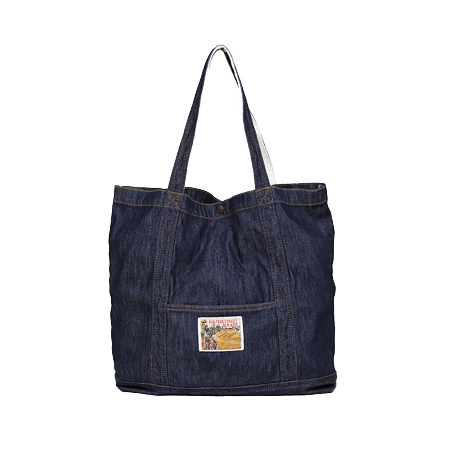 BETTY SMITH Classic Big Tote Navy