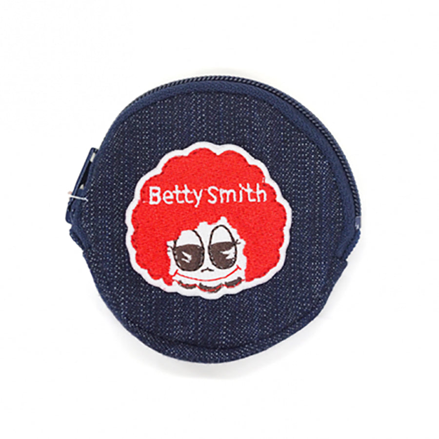 BETTY SMITH Round Coin Purse Asst