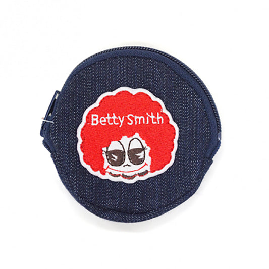 BETTY SMITH Round Coin Purse Asst