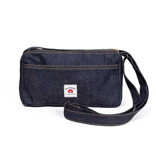 BETTY SMITH Jeans Shoulder Bag Navy