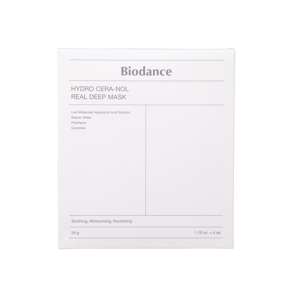 BIODANCE BIODANCE HYDRO CERA-NOL REAL DEEP MASK