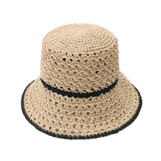 SENBADO Line Open Paper Hat 434-2973 Light Beige  (125g)