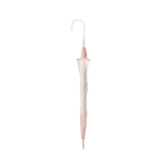 W.P.C. Wavy Plastic Long Umbrella- Off White  (340g)