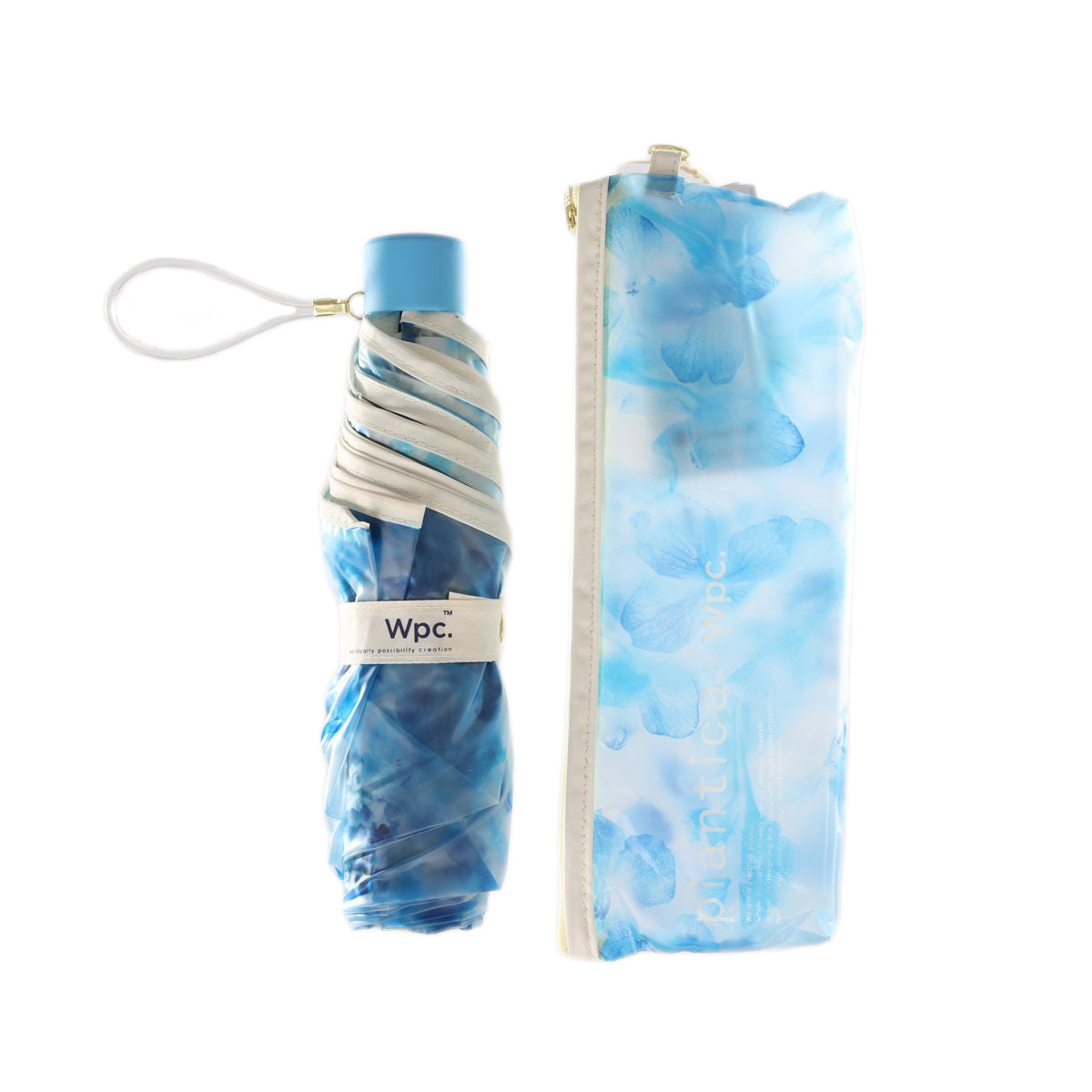 W.P.C. Flower Plastic Fold 50cm-Blue  (220g)