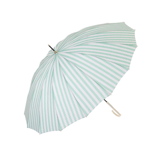 W.P.C. Traditional Colour Long Umbrella Green  (410g)