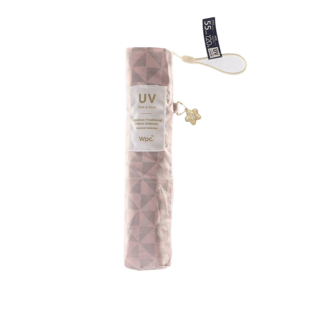 W.P.C. Traditional Colour Fold Umbrella Pink  (130g)