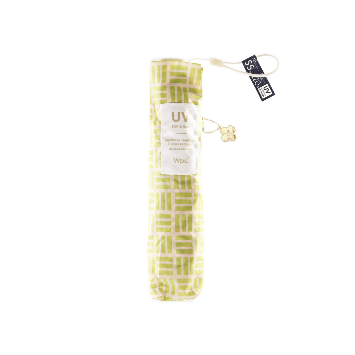 W.P.C. Traditional Colour Fold Umbrella Light Green  (130g)