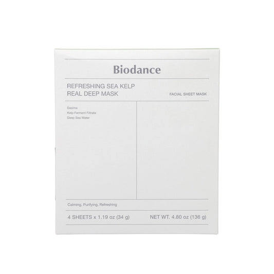 BIODANCE BIODANCE REFRESHING SEA KELP REAL DEEP MASK 34G X 4P