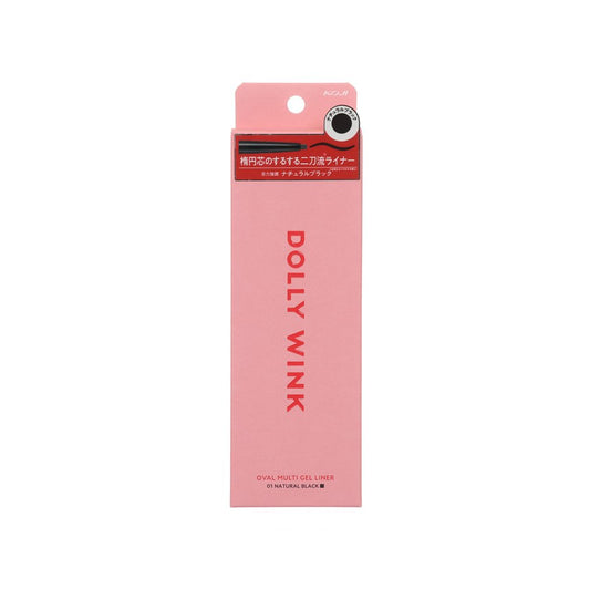 KOJI KOJI DOLLY WINK OVAL MULTI GEL LINER 01 NATURAL BLACK  (0.10g)