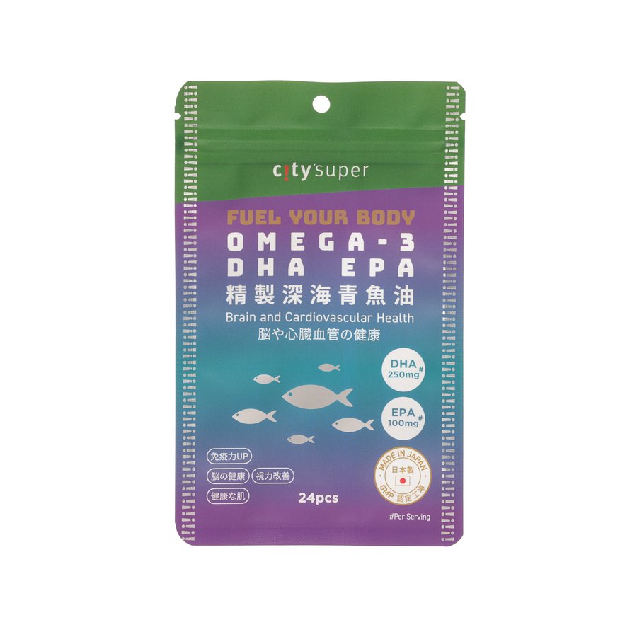 CITYSUPER Omega-3 DHA EPA Health Supplement  (24pcs)
