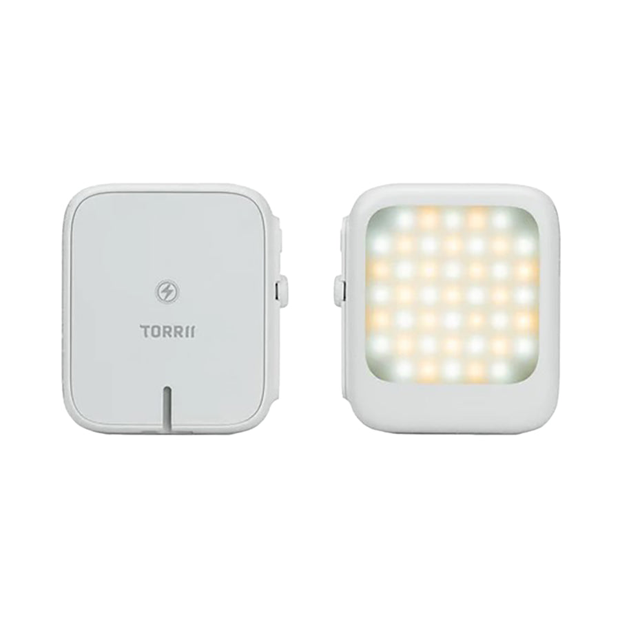 TORRII Luna Led Magnetic 5000mAh (18.5 WH) Wireless Powerbank White