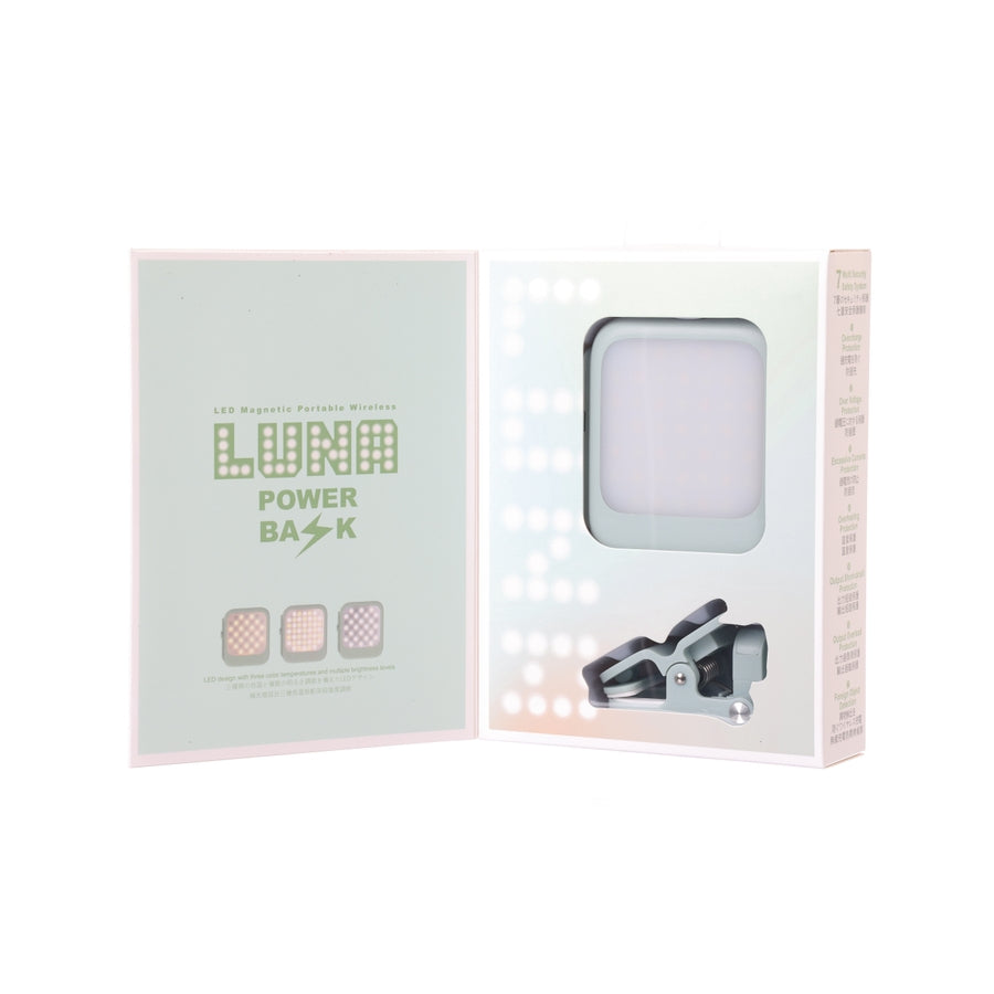 TORRII Luna Led Magnetic 5000mAh (18.5 WH) Wireless Powerbank Mint