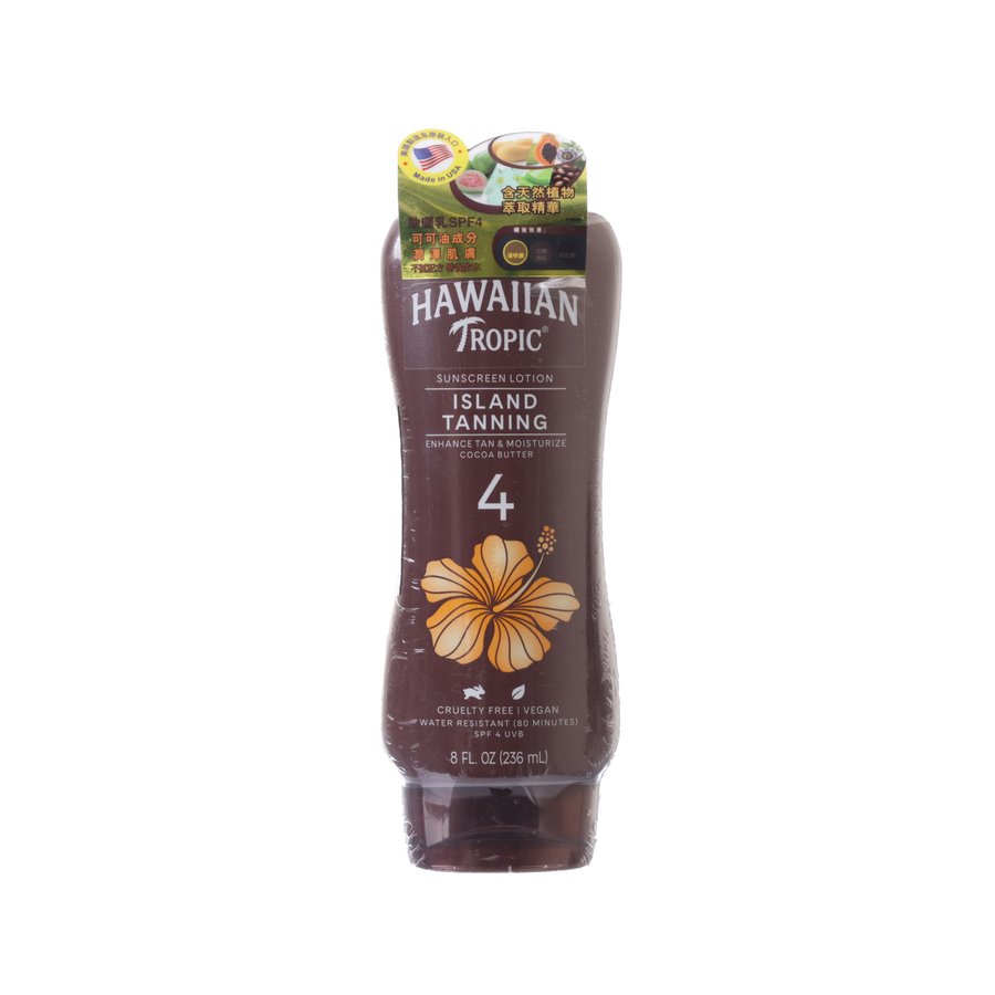 HAWAIIAN TROPIC Hawaiian Tropic Island Tanning Lotion SPF4 236ml  (236mL)