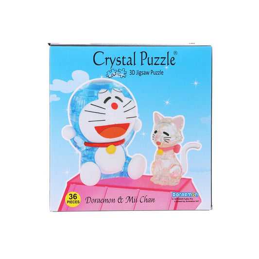 JERUEL 3D Crystal Puzzle Doraemon & Mii Chan