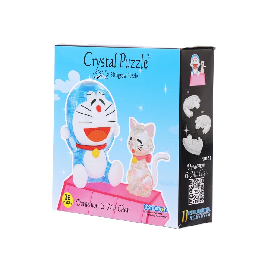 JERUEL 3D Crystal Puzzle Doraemon & Mii Chan