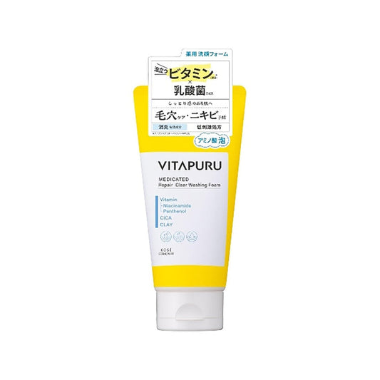KOSE VITAPURU REPAIR CLEAR WASHING FOAM 130G  (130g)