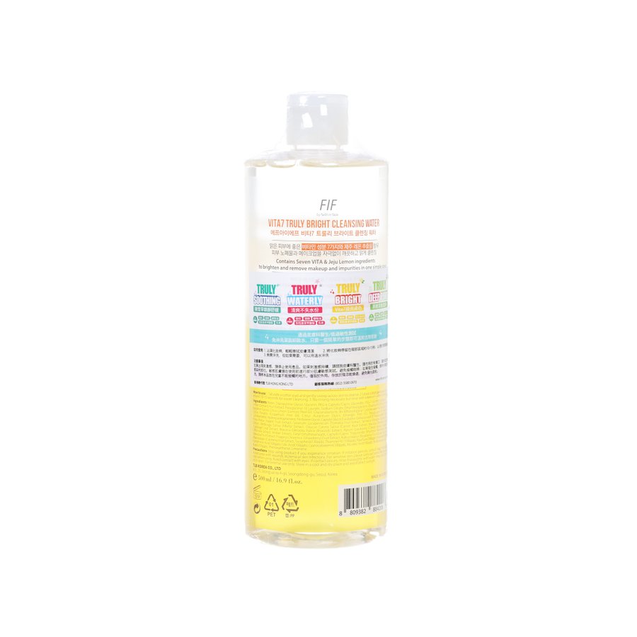 FAITHINFACE Vita7 Truly Bright Cleansing Water  (500g)