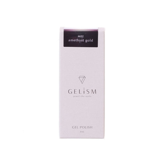 GELISM Gel Polish M02 - Amethyst Gold  (8mL)
