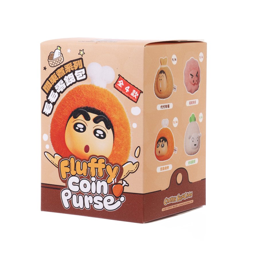 CRAYON SHINCHAN Sc Plush Coin Purse Blind Box